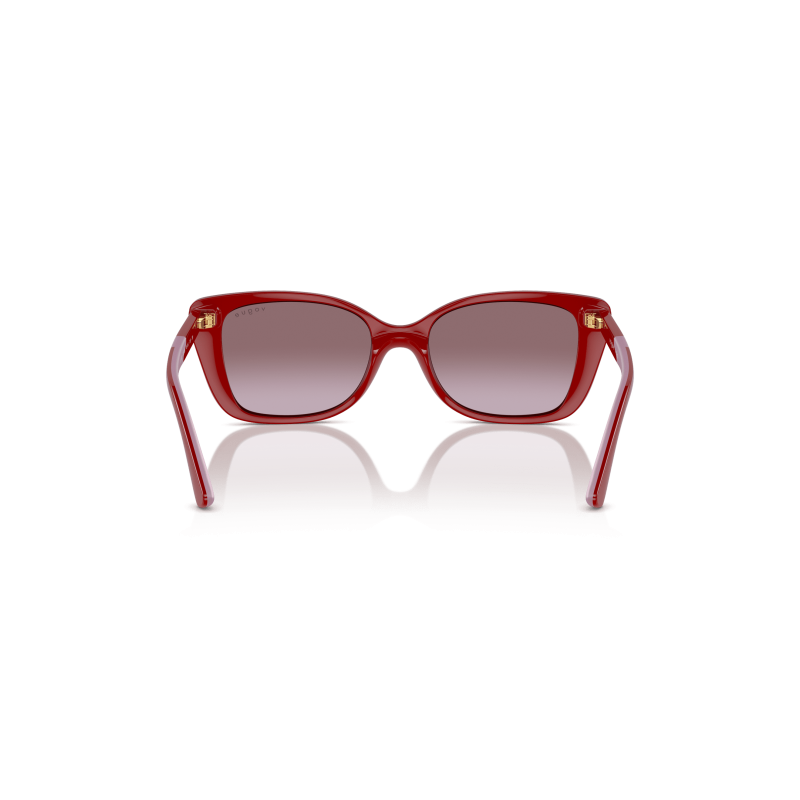 Óculos De Sol Para Crianças Vogue Eyewear Feminino 0vj2022 Full Red Violet Gradient